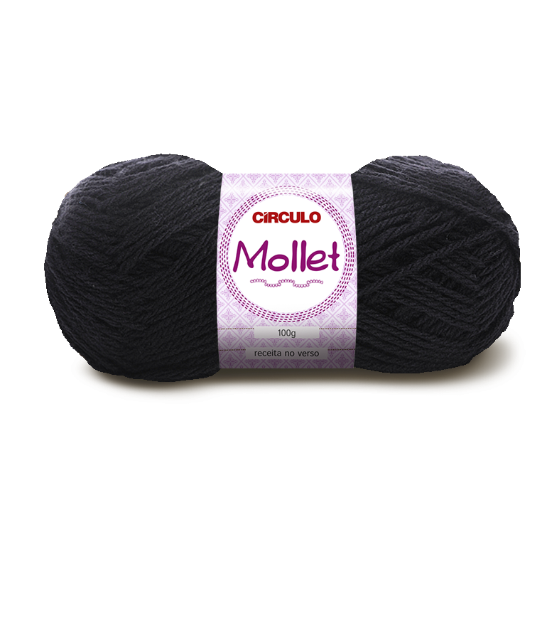 LANA MOLLET CIRCULO 940 PRETO